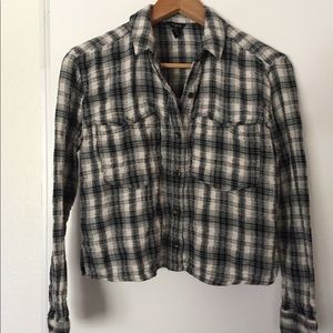 Cropped Girly Flannel
